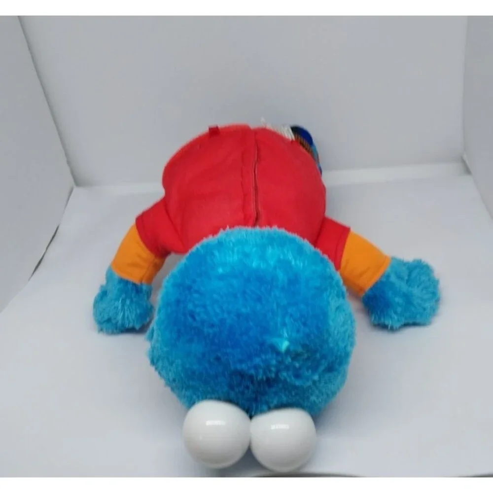 Hasbro Sesame Street Talking 123 Counting Cookie Monster Stuffed Toy Plush Teste